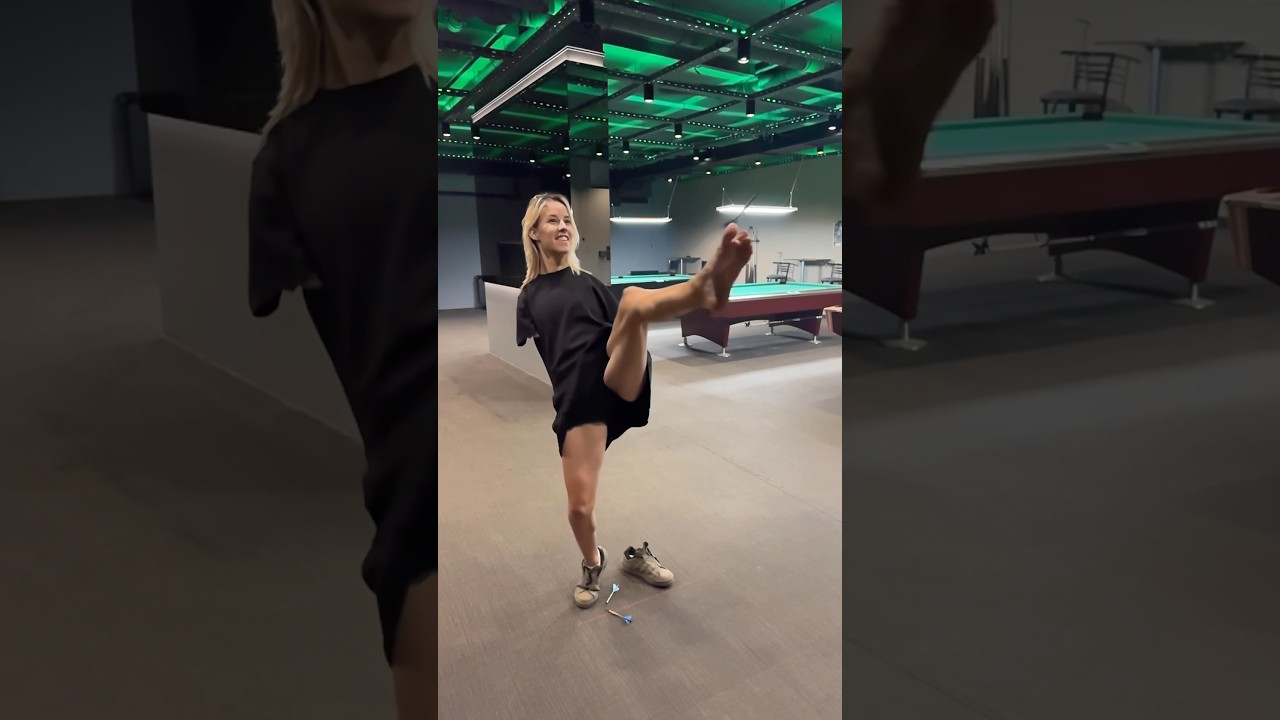 I almost won 🎯 #mom #disability #armless #sport #games #game