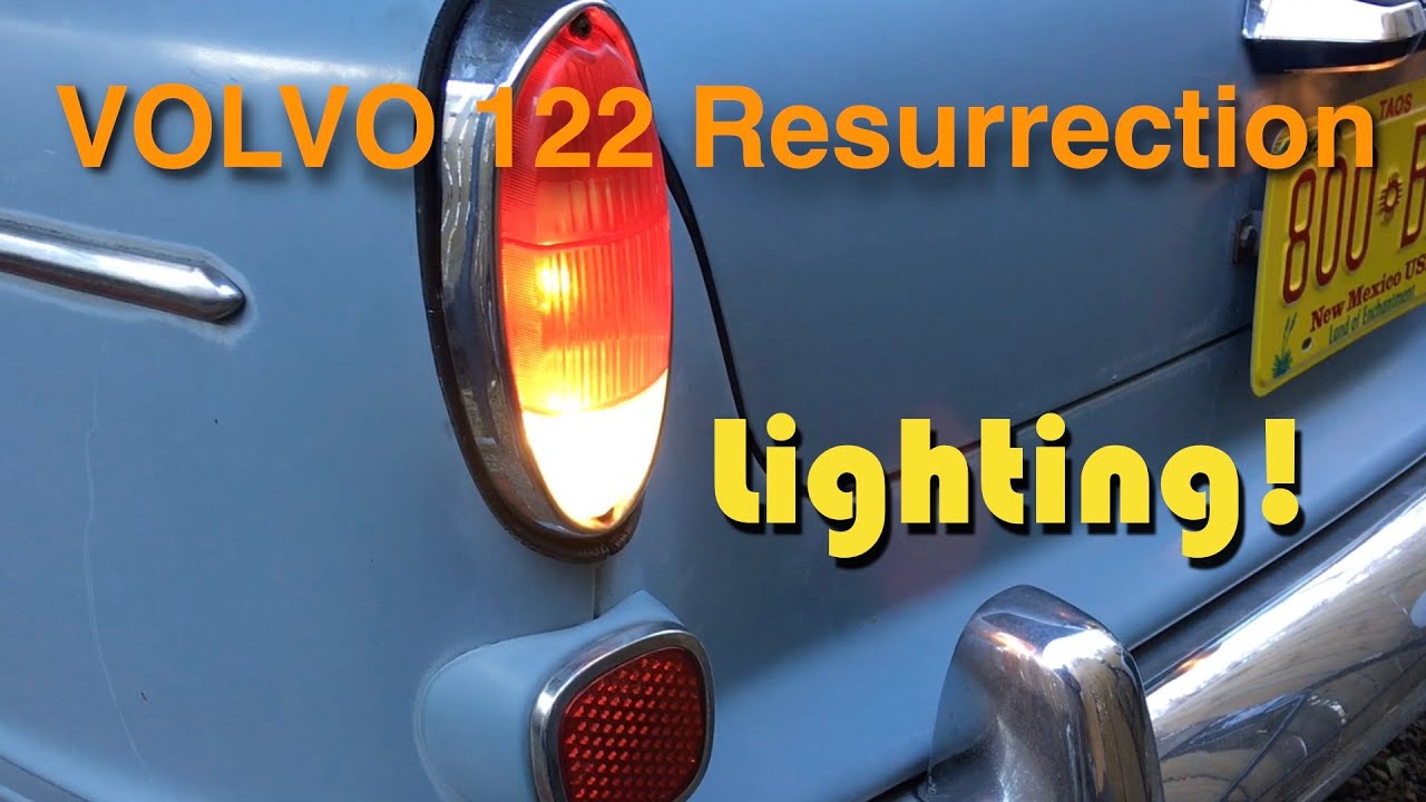 Volvo Amazon 122s resurrection | Let there be lights!