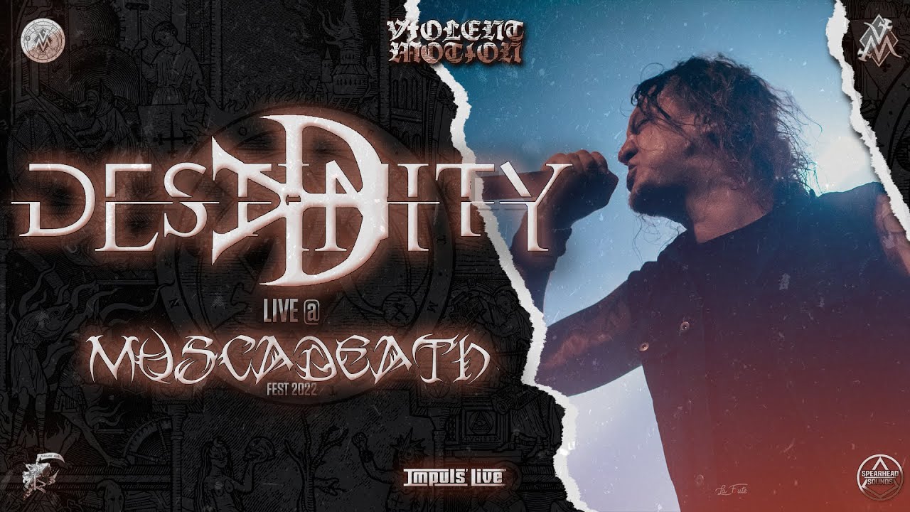 DESTINITY - LIVE @MUSCADEATH FEST 2022 - VALLET - 4K - [FULL SET - MULTI CAM] 01/10/2022