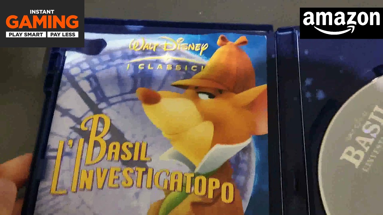 Basil L'Investigatopo Dvd Unboxing
