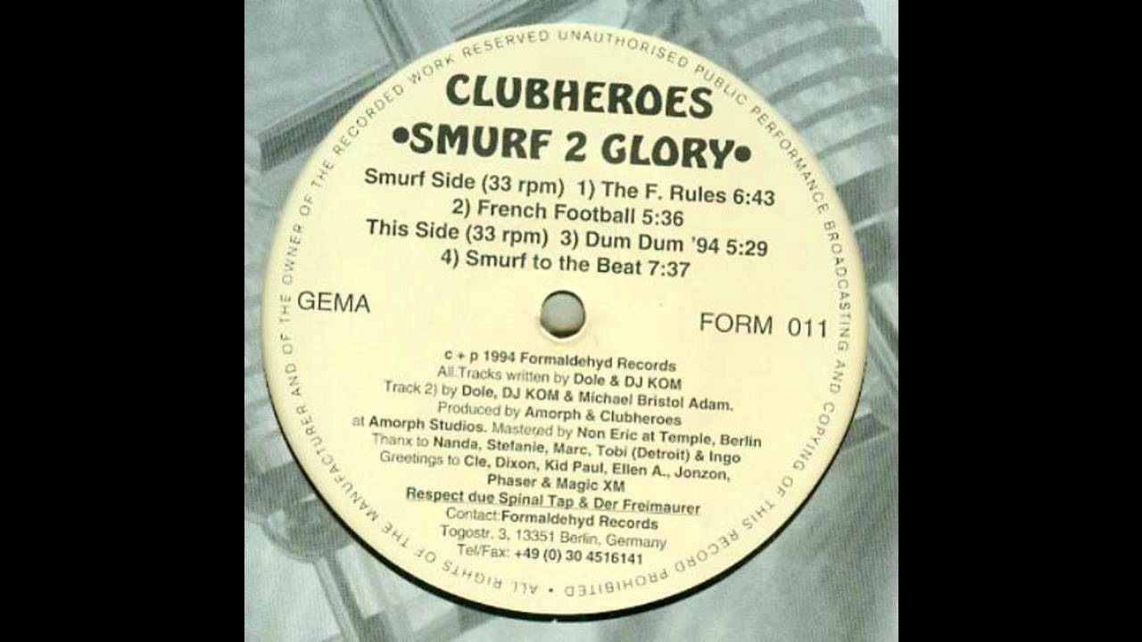 Clubheroes - French Football (Acid Trance 1994)