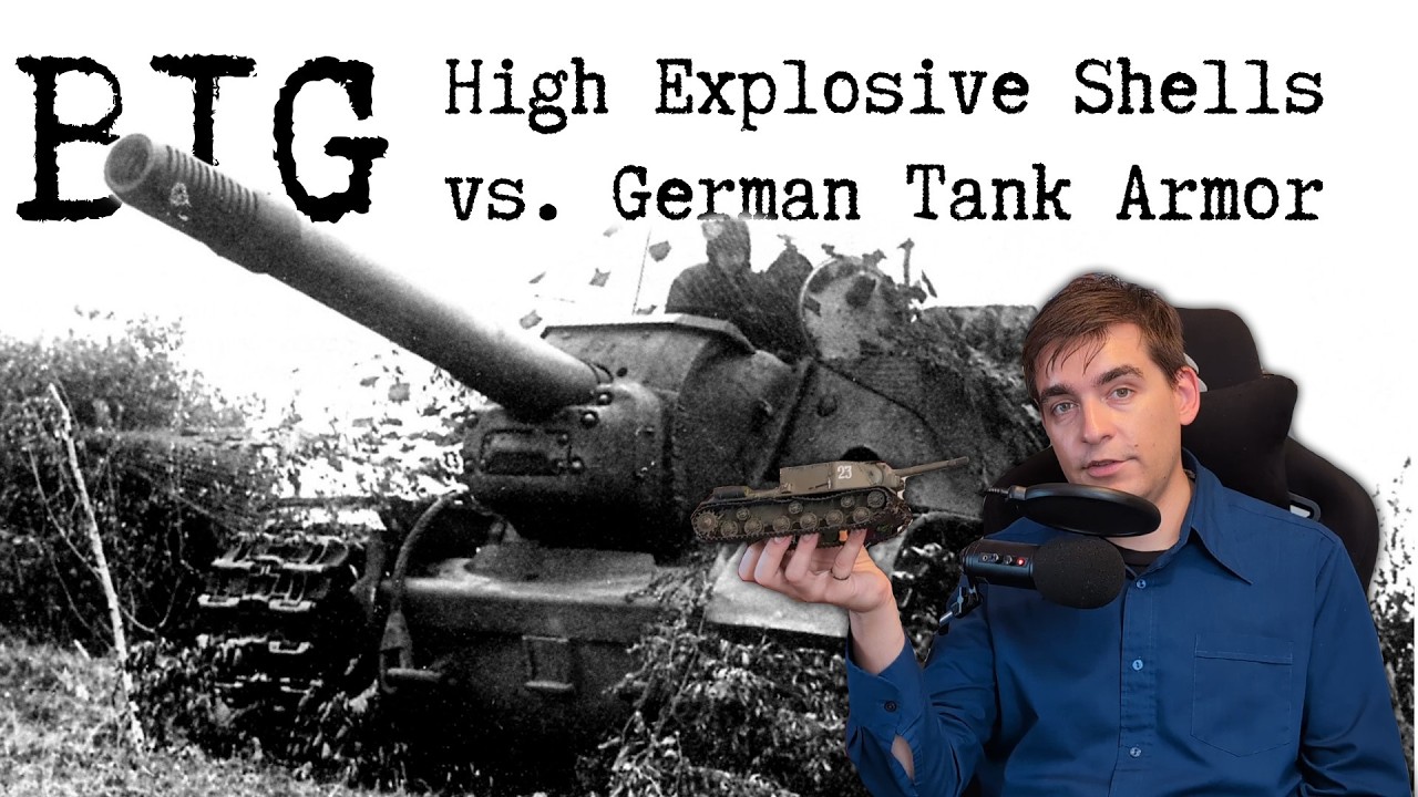 Big High Explosive Shells vs Tank Armor