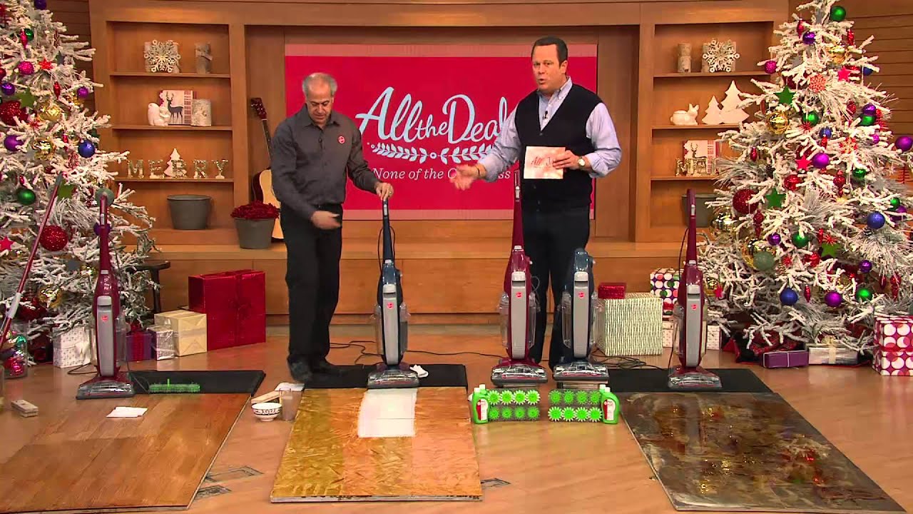 Hoover FloorMate Deluxe Hard Floor Cleaner w/ ScrubMode with Kerstin Lindquist