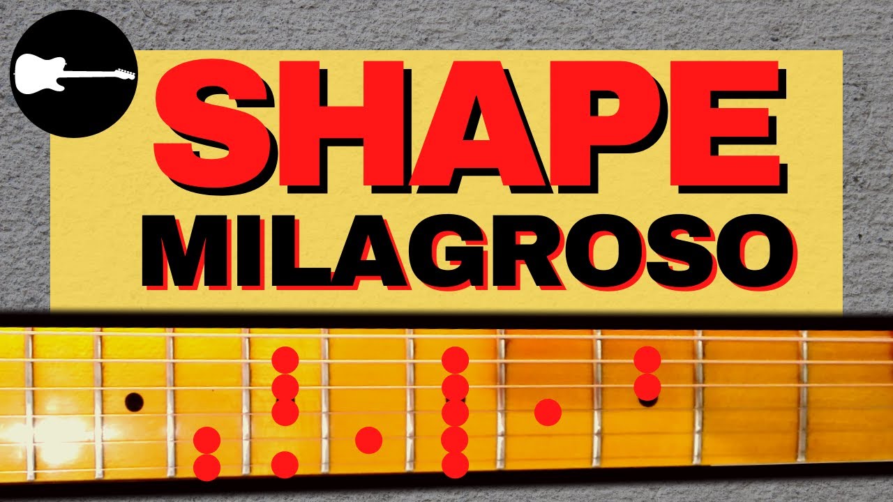 [ESCALA MAIOR NA GUITARRA] - Os Shapes Milagrosos Que te Faz Solar Qualquer Música