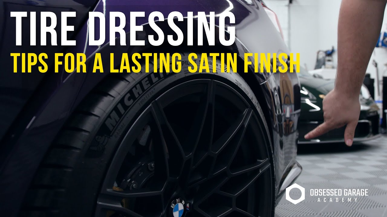 How to Extend the Life of your Tire Dressing - Tire Shine Tips