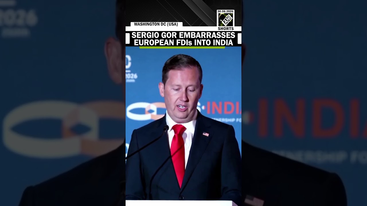 US Ambassador Sergio Gor embarrasses European FDIs to India at USISPF leadership summit 2026