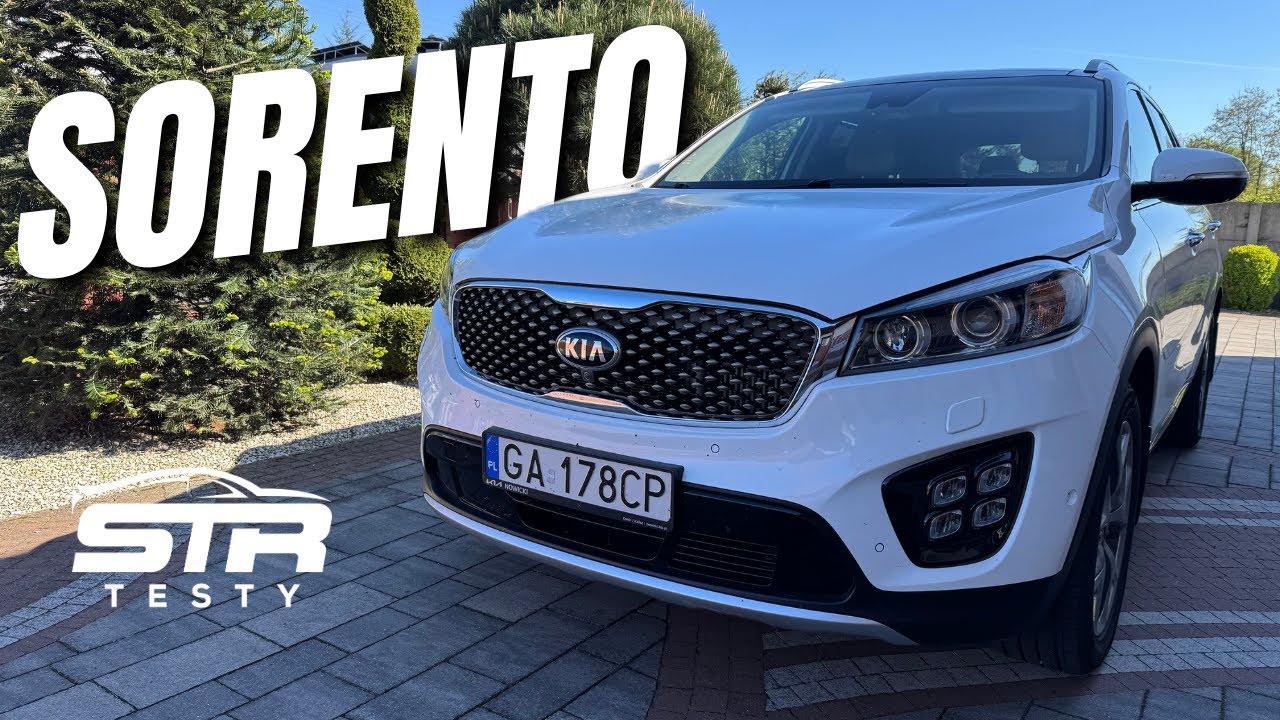 STR#428: 2017 Kia Sorento 2.0 crdi 185 - SUV duży, komfortowy i dobrze wyposażony