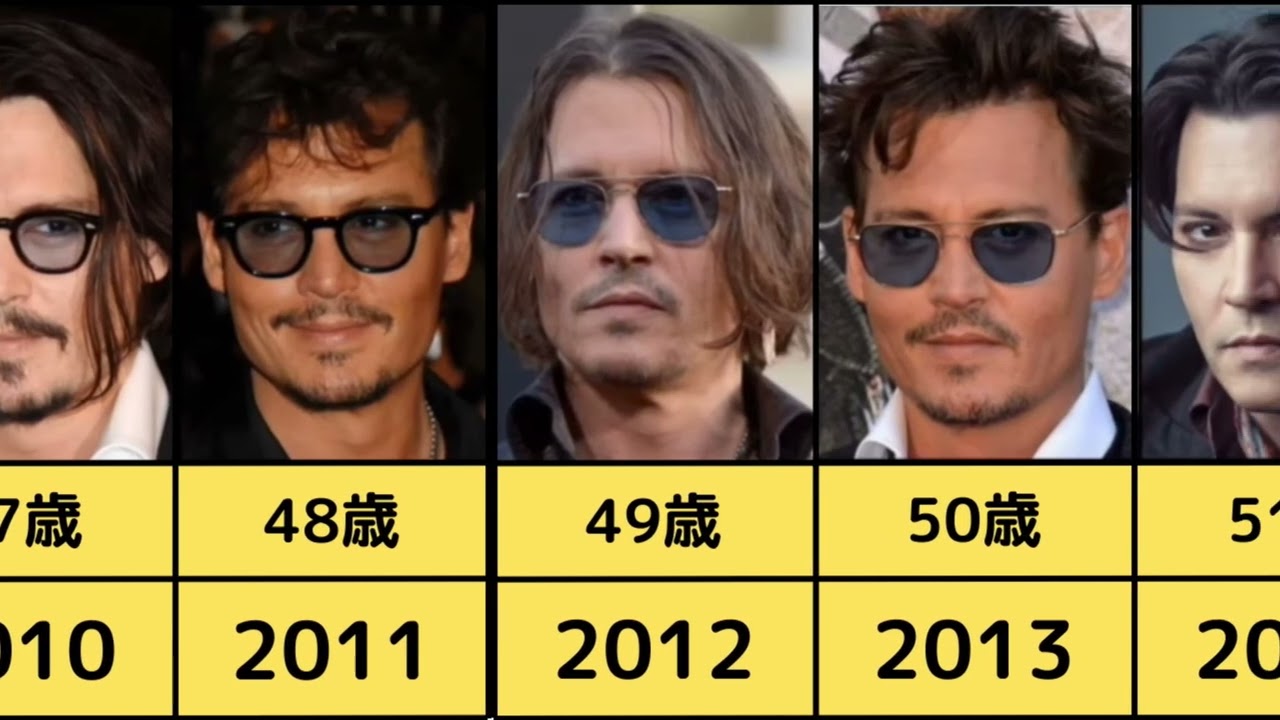 ジョニー・デップ 1984年から2023年まで