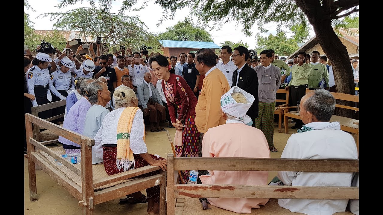 Daw Aung San Suu Kyi talks peace and development