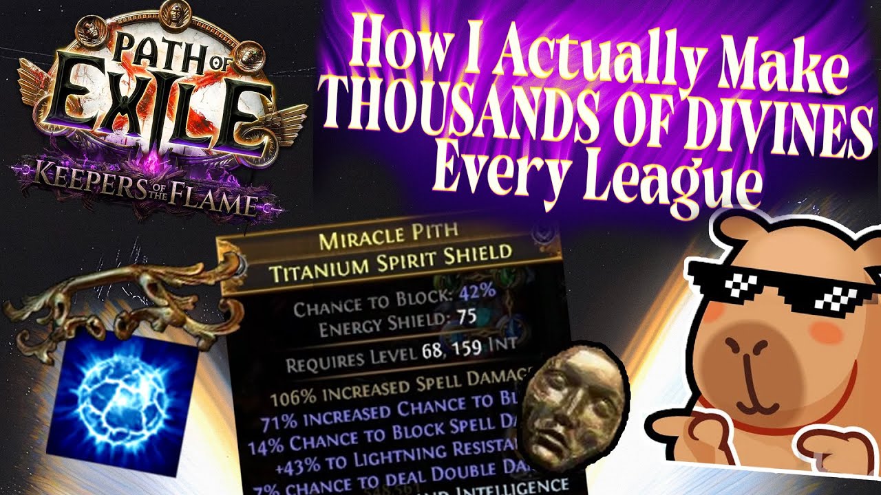 HOW I ACTUALLY MAKE THOUSANDS OF DIVINES EVERY LEAGUE - Path of exile 3.27