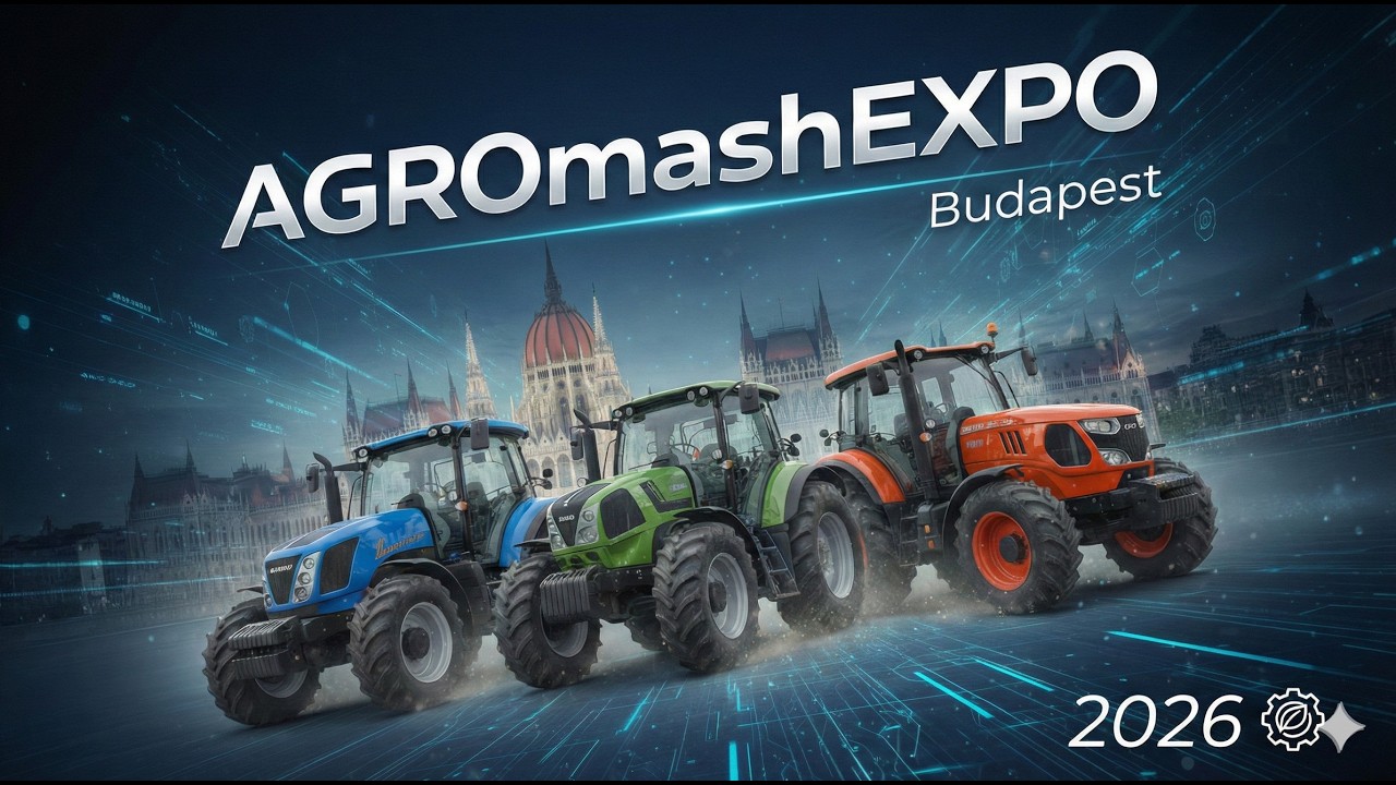 AGROmashEXPO – Traktor mustra 🚜| Budapest | 2026 | #AGROmashEXPO #tractor  #agriculture #hungexpo