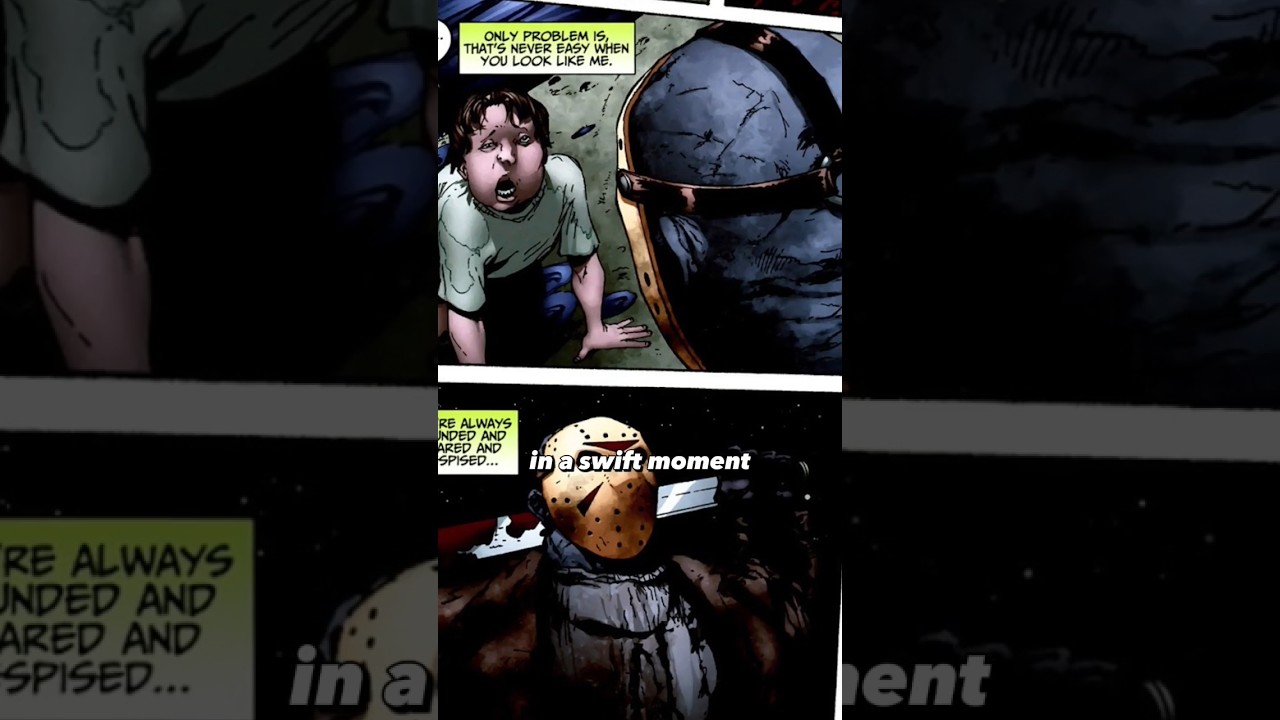 Jason Saves A Child From Drowning  #jason #shorts #comics #dc