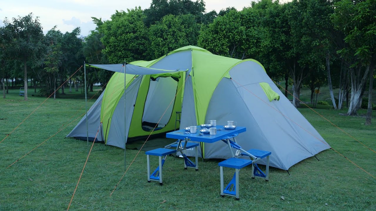 Tente de camping 4 Personnes Familiale SURPASS