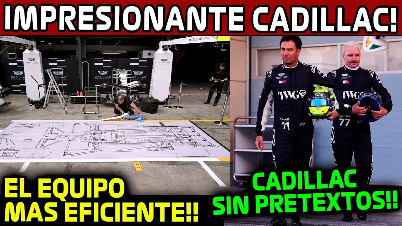 CADILLAC PONE el EJEMPLO en LA F1!! EL UNICO EQUIPO LISTO PARA el GP de AUSTRALIA! NOTICIAS F1 2026
