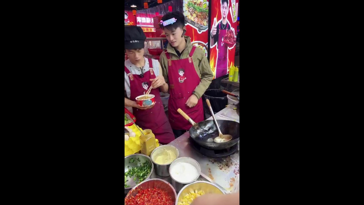 Live streaming of streetfood for Andy哥