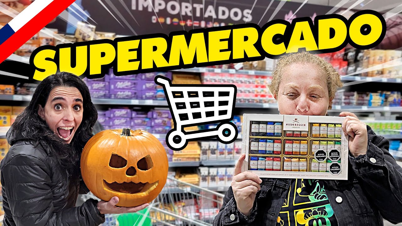 Argentinas de MODO TURISTA en SUPERMERCADO de CHILE 🛒 | Volvimos y NO lo PODEMOS CREER