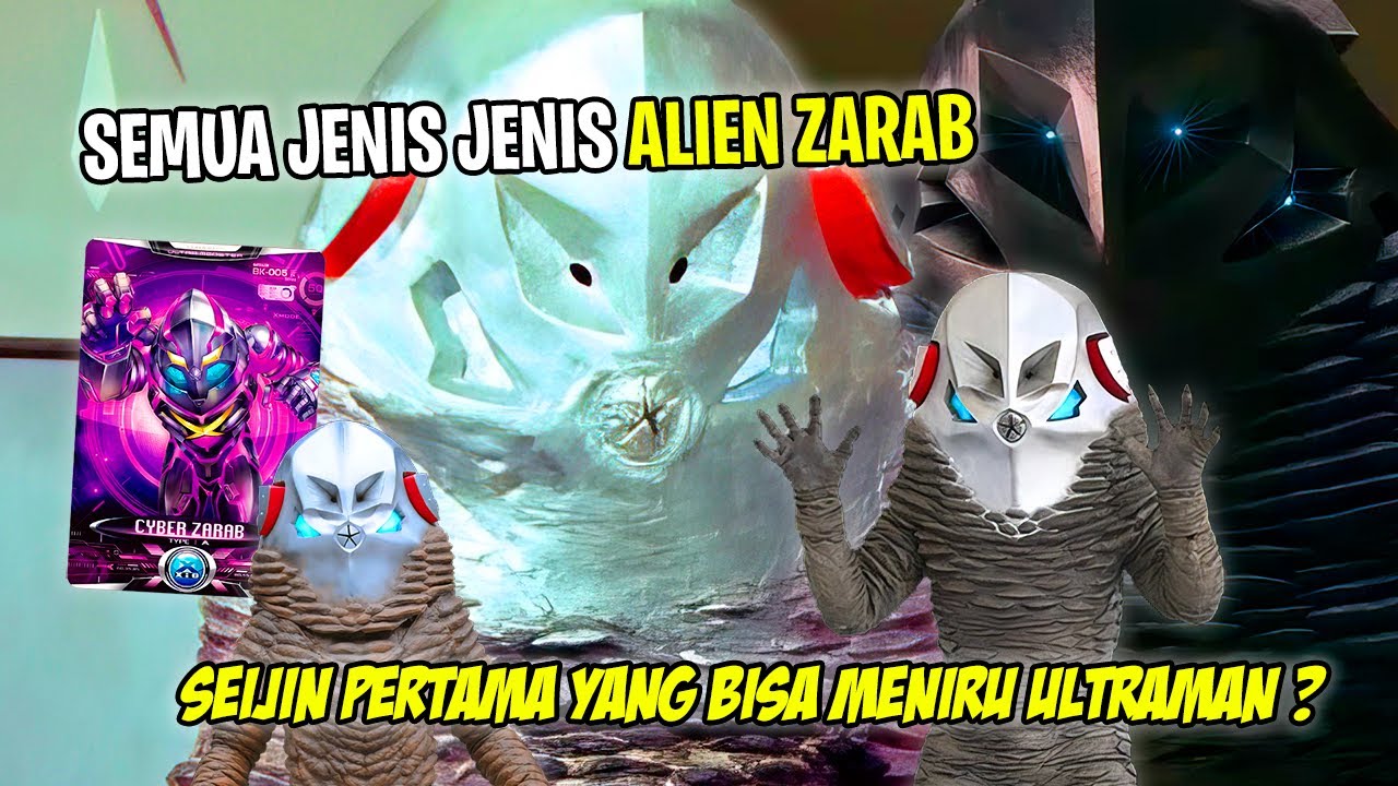 SEIJIN PENIRU WUJUD !! MASIH MUNCUL TERUS !! - Bahas Semua Jenis Jenis Alien Zarab Ultraman