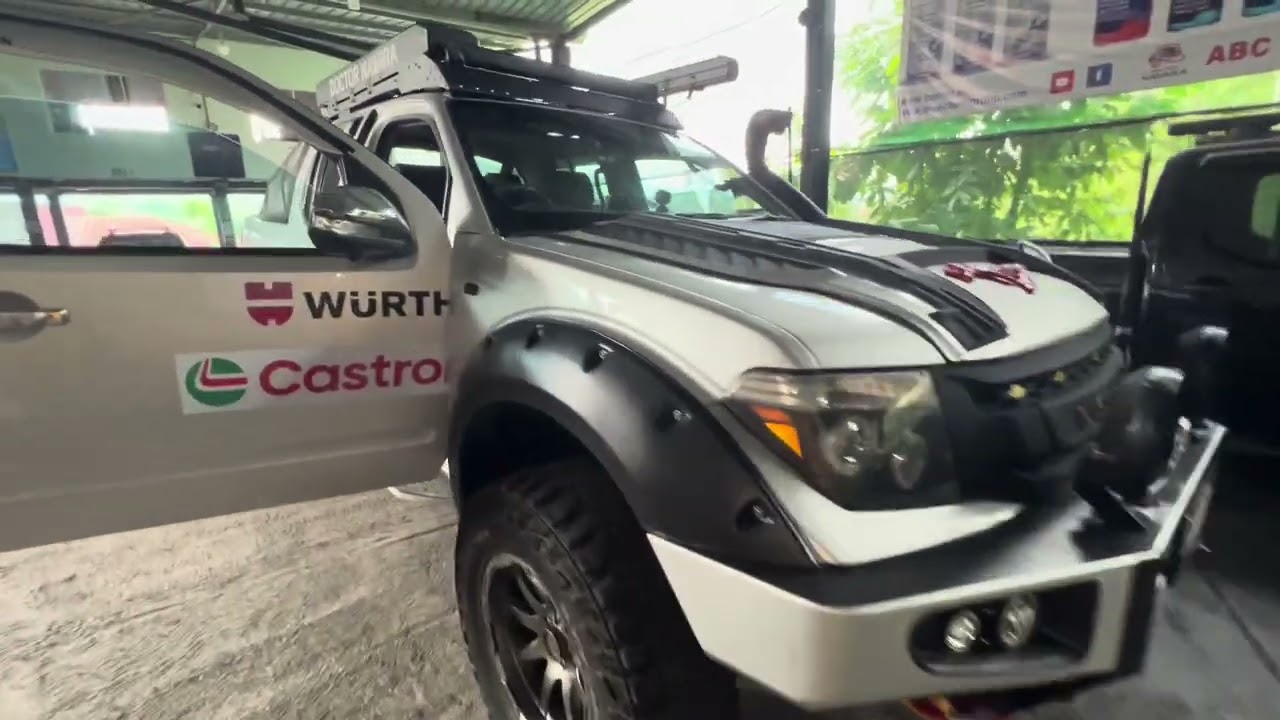 Testing the EVC throttle controller with the Nissan Navara D40.