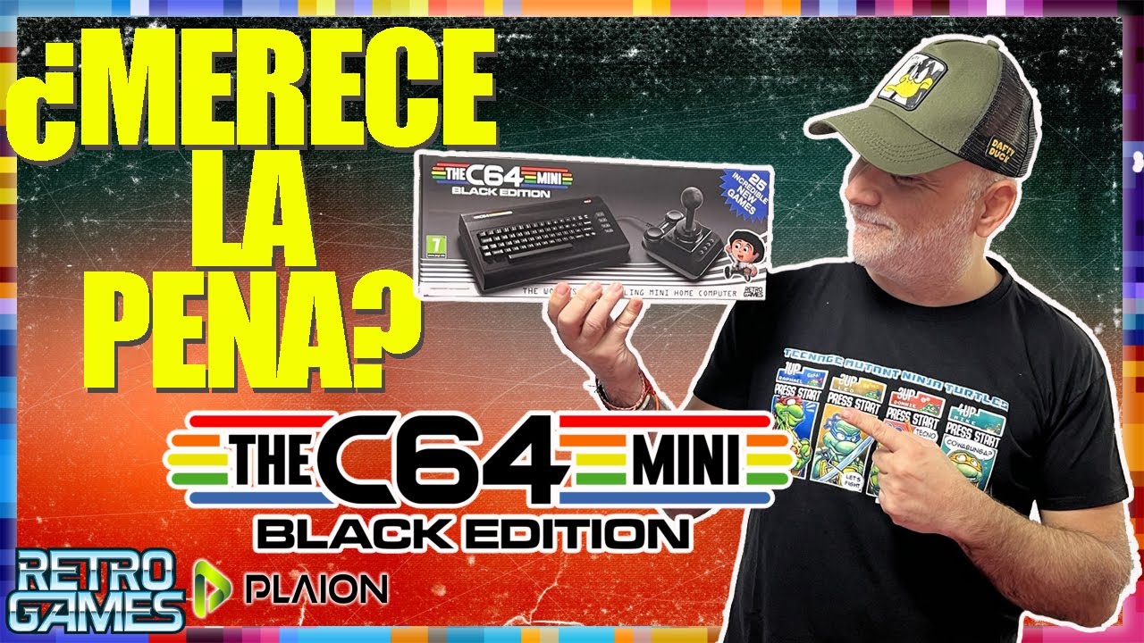 🟡​ THEC64 Mini Black Edition: &iquest;VALE LA PENA? (Unboxing + Primeros pasos)