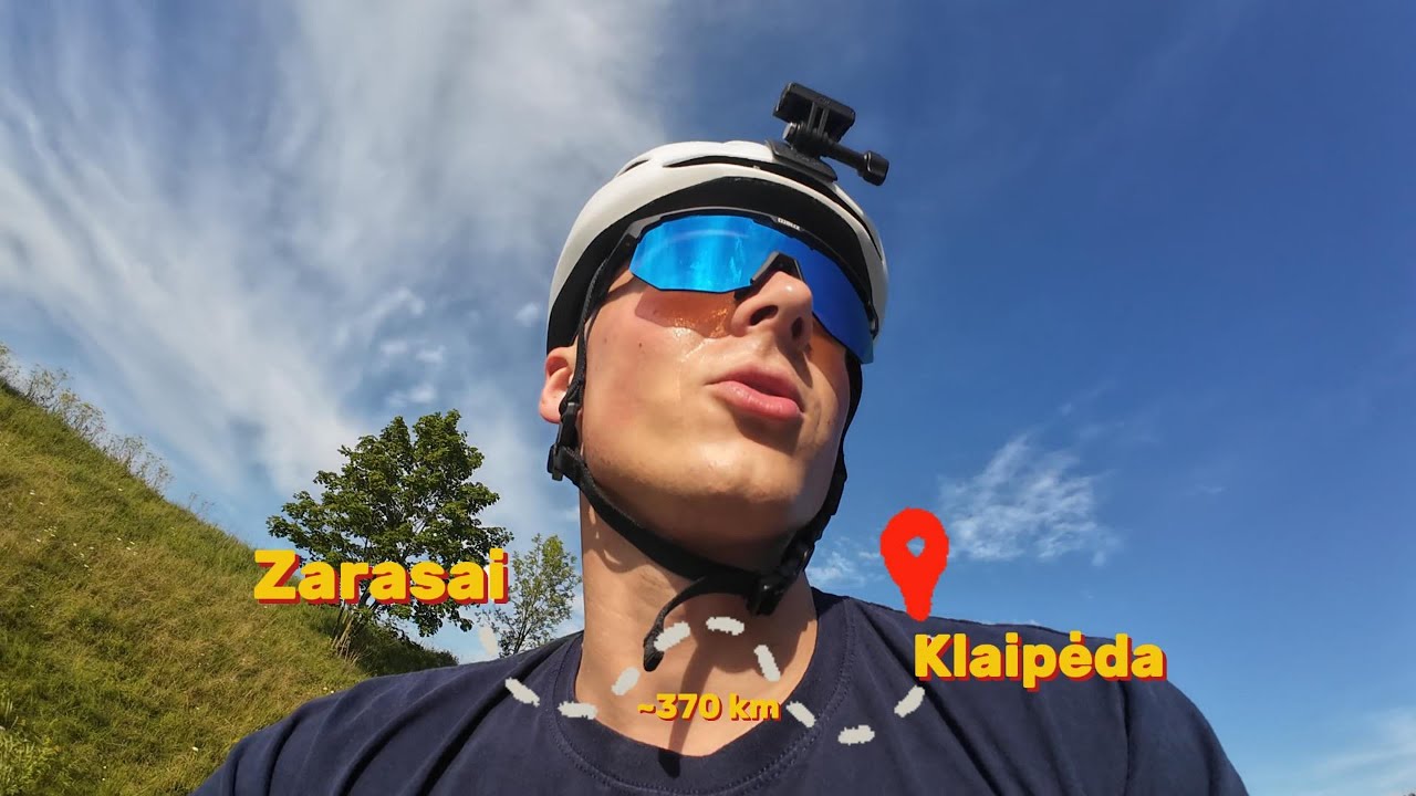 Numyniau su dviračiu prie jūros