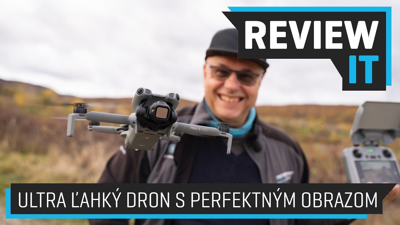 DJI Mini 5 Pro: úžasná kvalita obrazu z kompaktného dronu