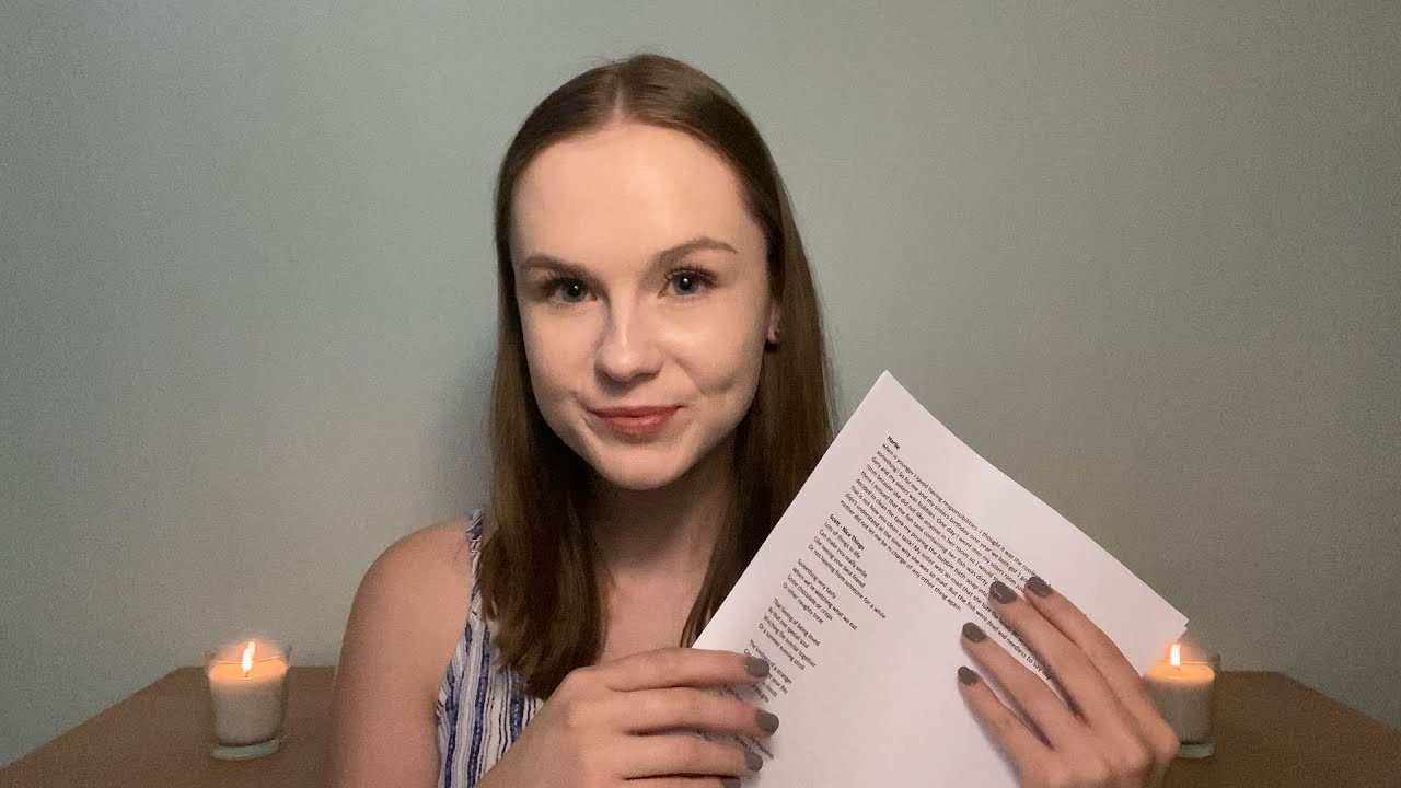 ASMR Reading Your Heartwarming Stories & Poems (Ear to Ear Whispers)