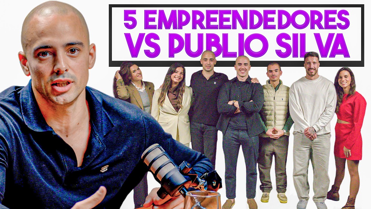 5 EMPREENDEDORES VS PUBLIO SILVA | REVOLUÇÃO EMPRESARIAL EM 15 MINUTOS