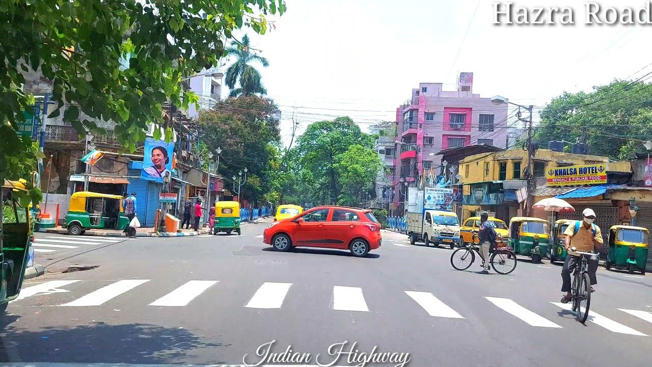 Hazra Road || Local Kolkata || Indian Highway