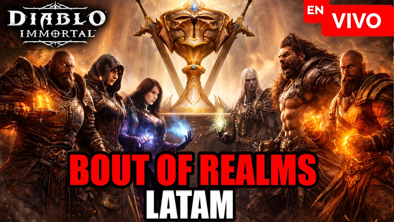 HOY TORNEO INTERSERVER LATAM en Diablo Immortal  🎁🏆🎮