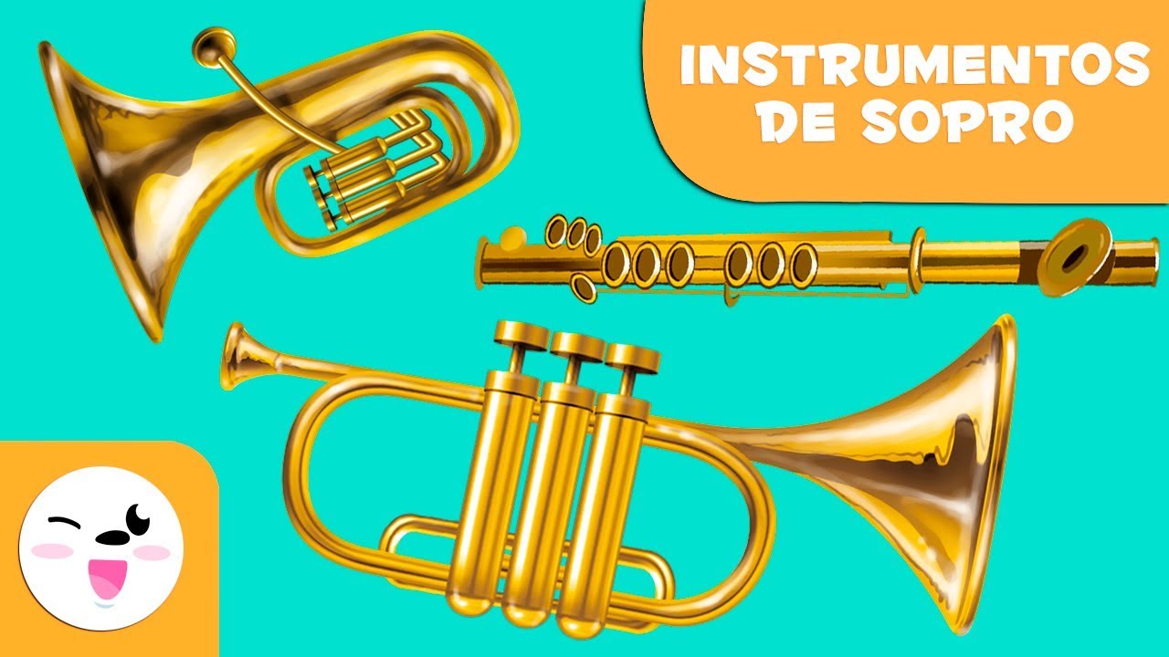 Instrumentos de sopro para crian&ccedil;as - Aprender m&uacute;sica