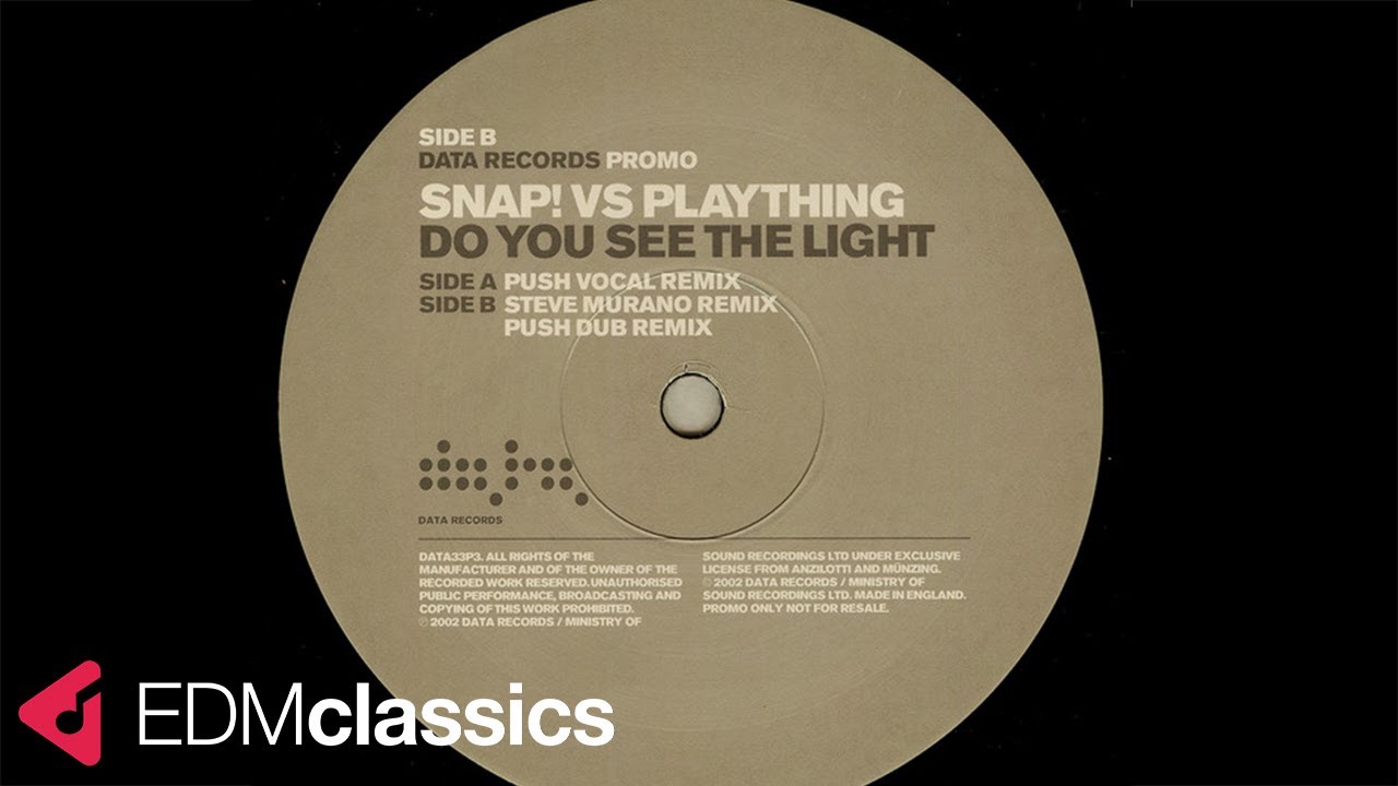 Snap! vs. Plaything - Do You See The Light (Steve Murano Remix) (2002)