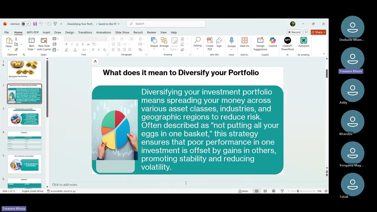 diversifying your portfolio
