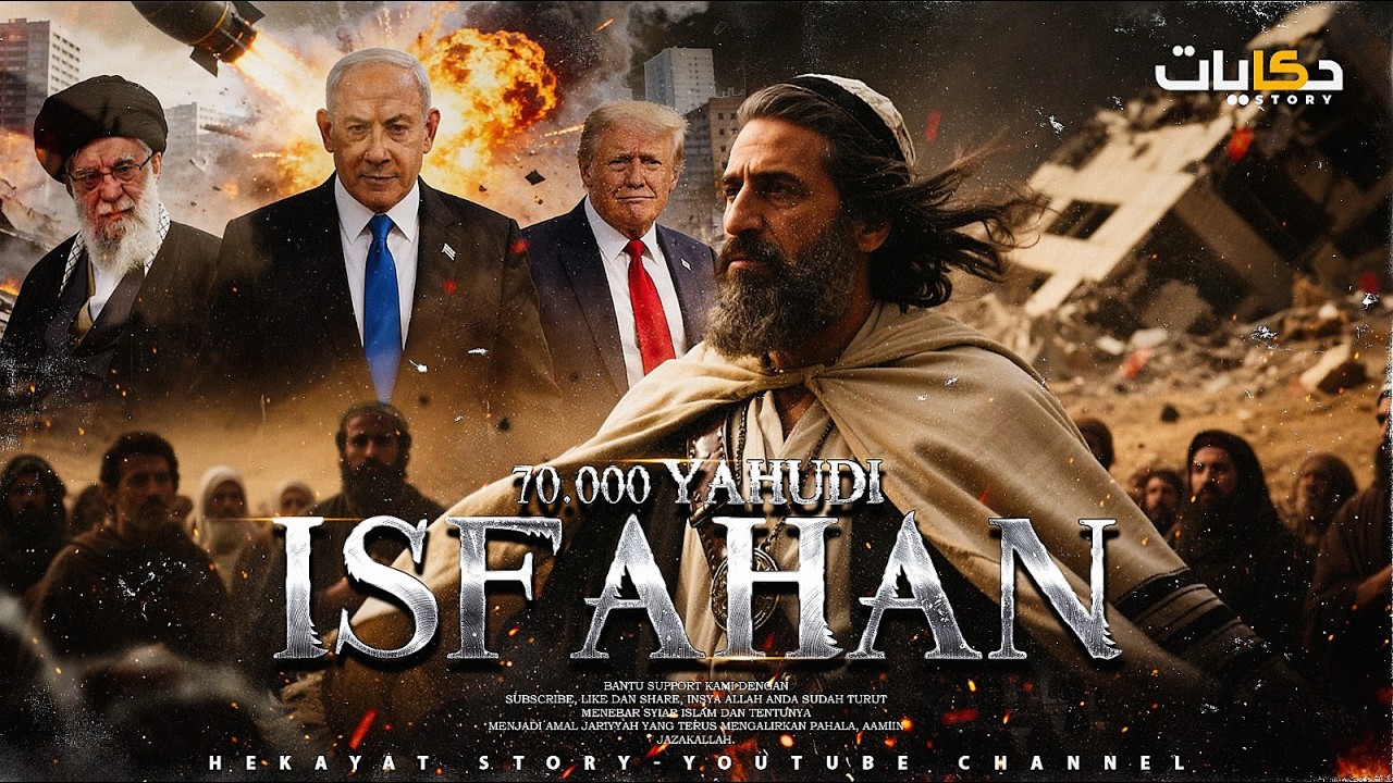 KONFLIK IRAN VS ISRAEL MEMANAS?! Rahasia 70.000 Yahudi Isfahan Terungkap?!