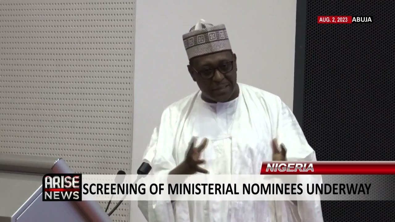 Nigeria: Ministerial Screening of Prof. Ali Pate (Bauchi State)