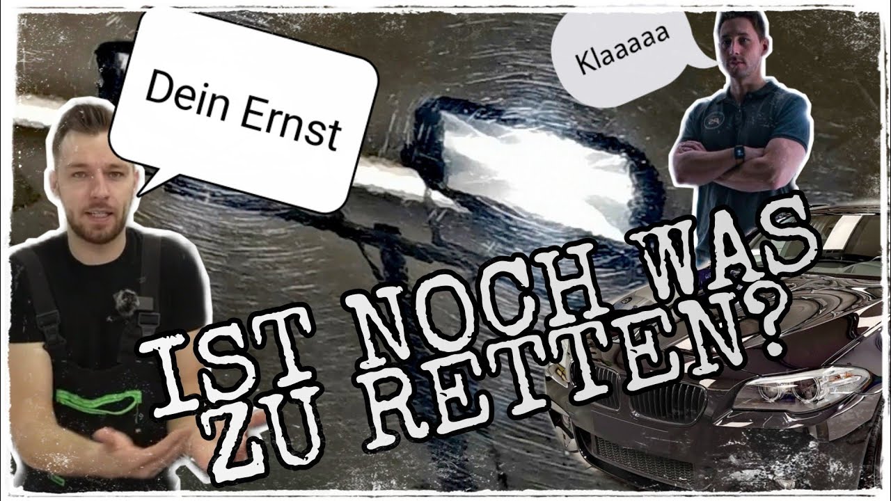 UNI-SCHWARZE-KATASTROPHE // BMW 5er Touring wer hat die AUFBEREITUNG VERKACKT & WAS IST ZU RETTEN ?