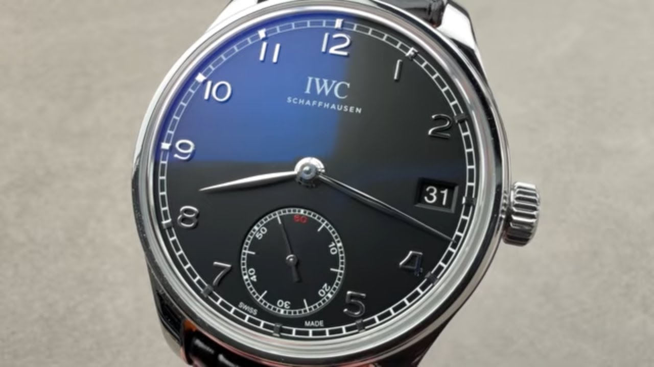 Обзор часов IWC Portugieser Hand Wound 8 Day 5102-02.