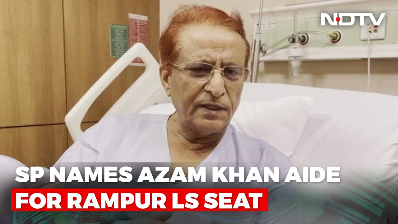 Samajwadi Party Names Azam Khan Aide Asim Raja For Rampur Bypoll