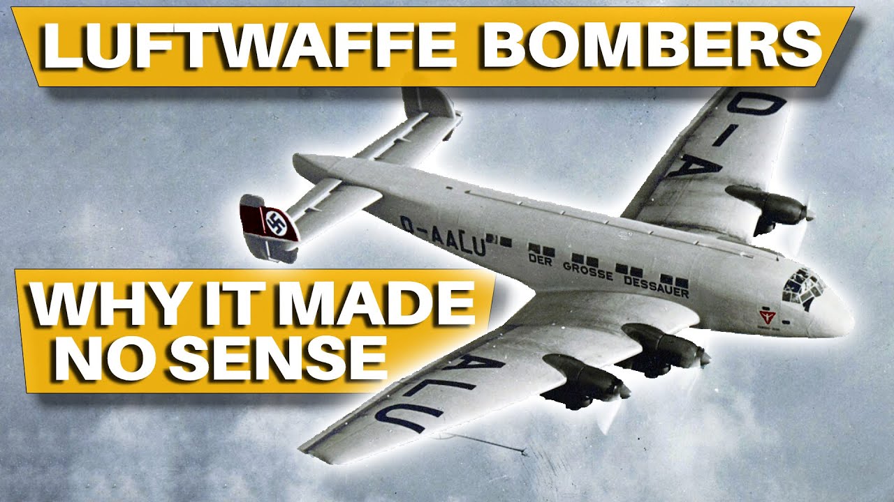 Why Luftwaffe Strategic Bombers Never Happened