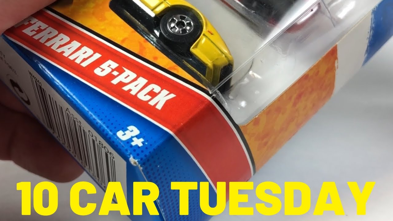 10 Car Tuesday - Ferrari Five Packs