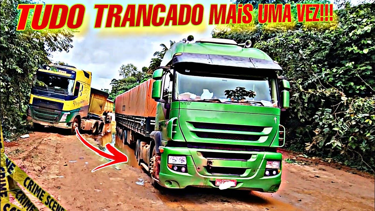 O IVECO INCAVALOU NO BURACO...060/24