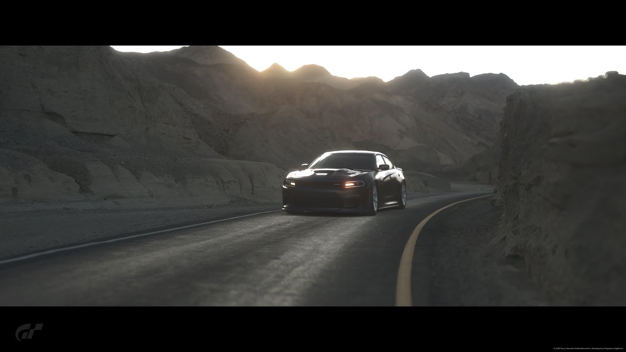 Gran Turismo 7 Charger SRT Hellcat '15 | Drift Trial Practice | Trial Mountain Circuit