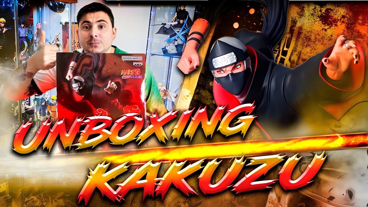 KAKUZU vs KAKASHI Akatsuki - Banpresto Unboxing Vibrations Stars