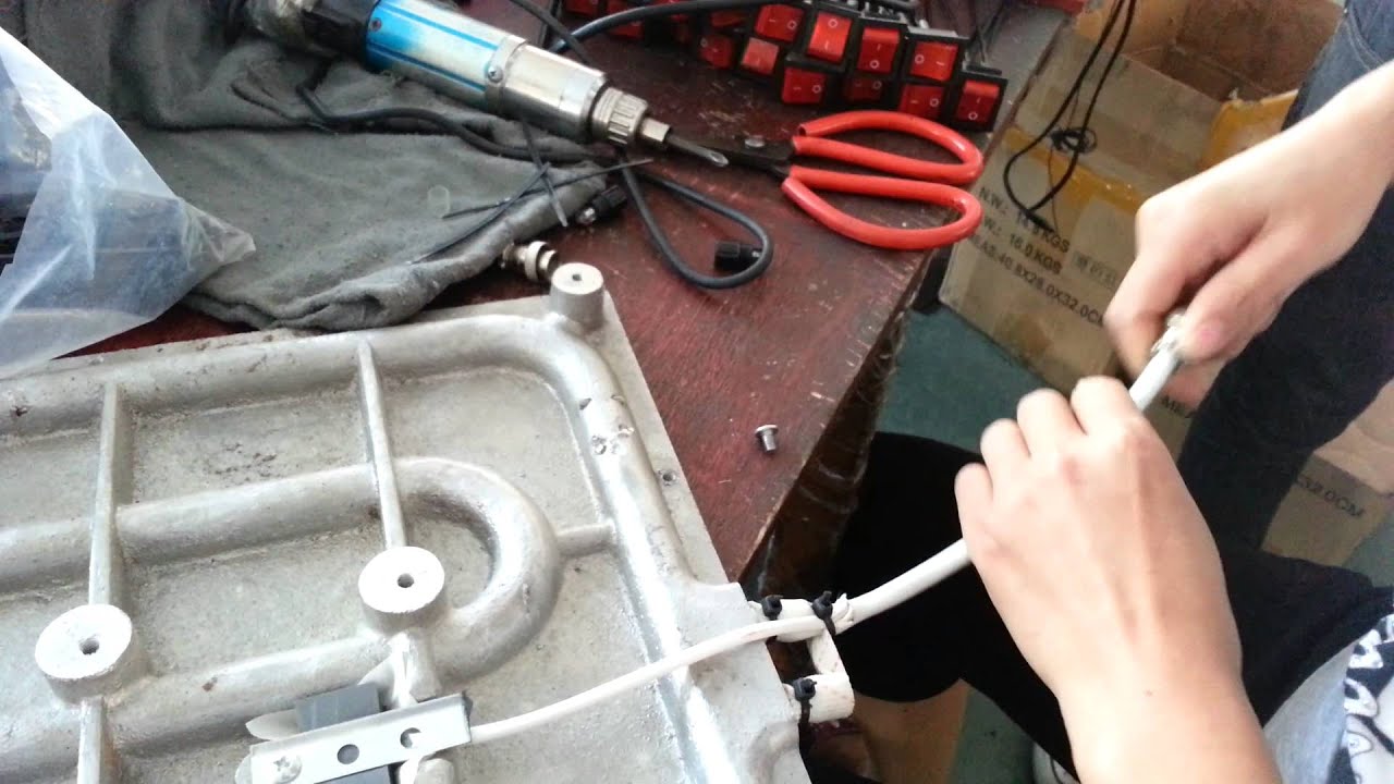 Sensor maquina Termofijadora
