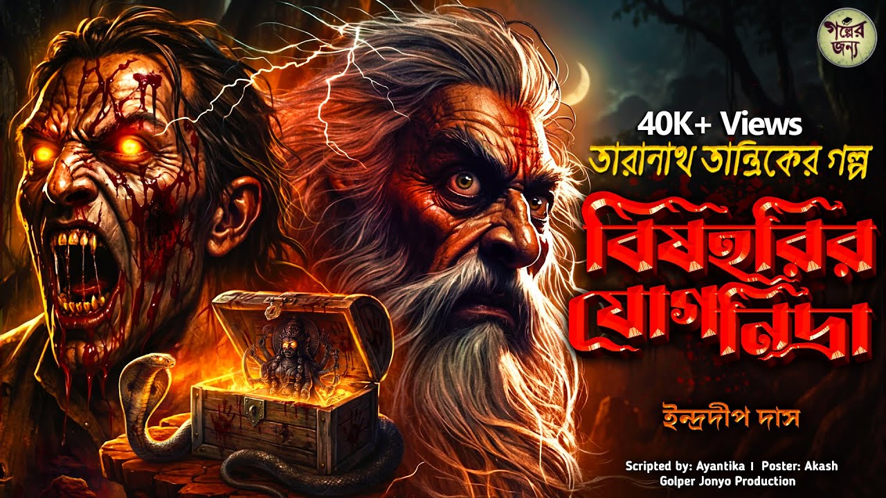তারানাথ তান্ত্রিকের গল্প - বিষহরীর যোগনিদ্রা । TARANATH TANTRIK | TARANATH TANTRIK GOLPER JONYO
