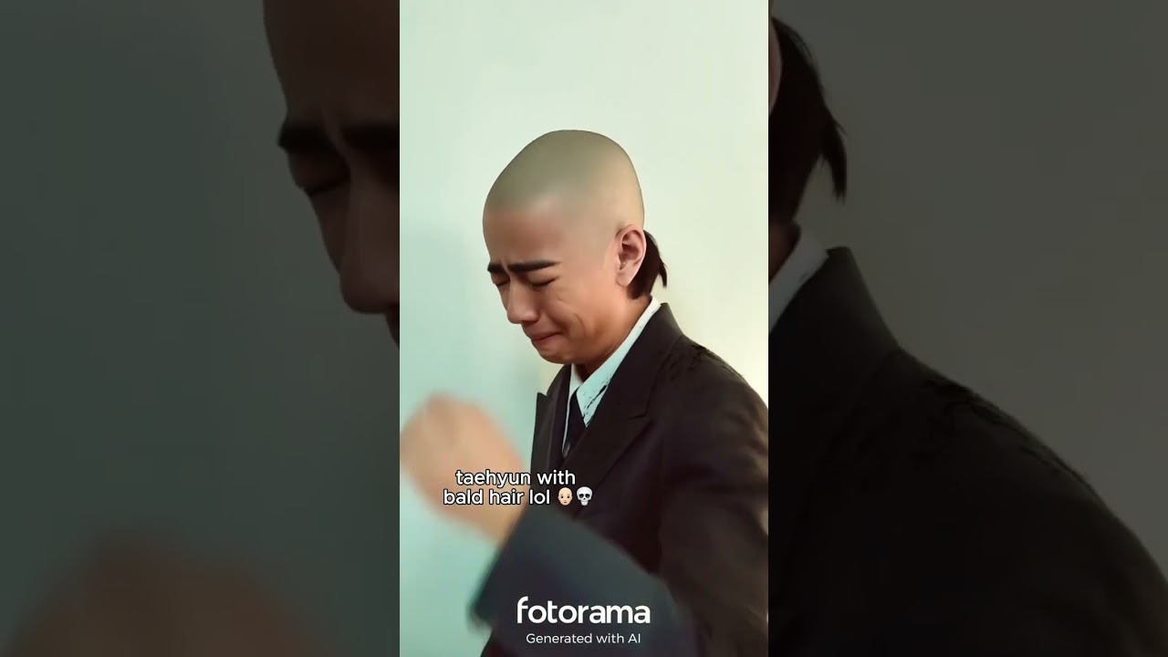 BTS V Taehyung Bald Hair (2025)