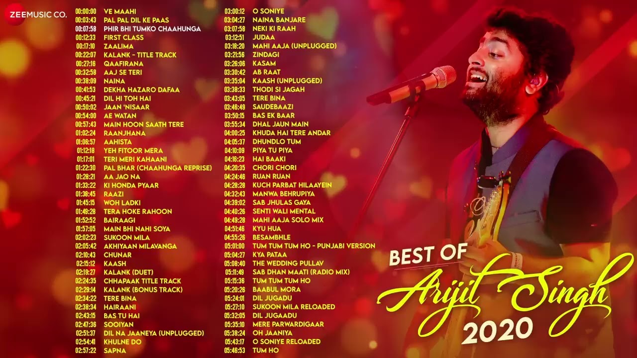 Arijit Singh Songs | 80 Super Hit Songs Jukebox | 6 hours non stop