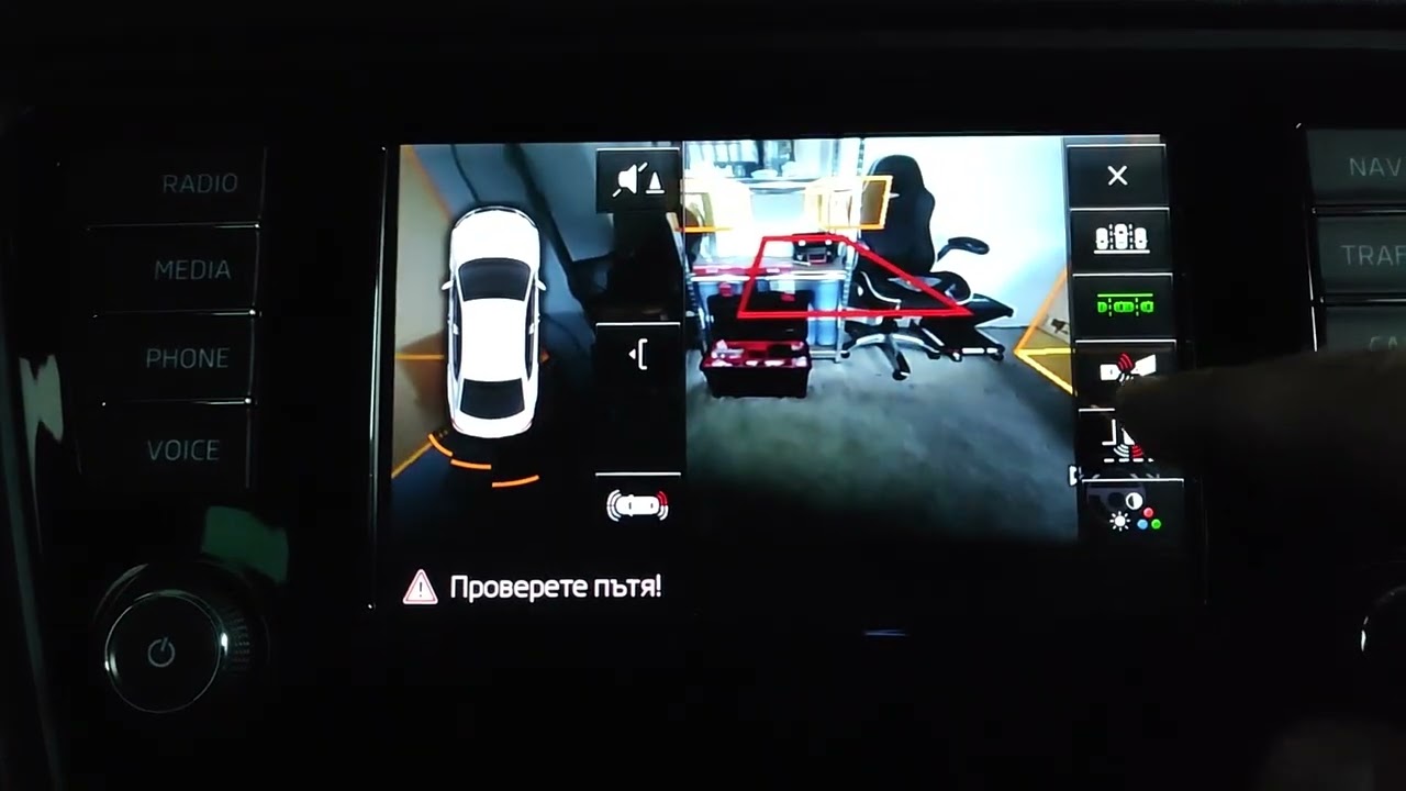 Skoda Octavia 3 retrofit original rear camera