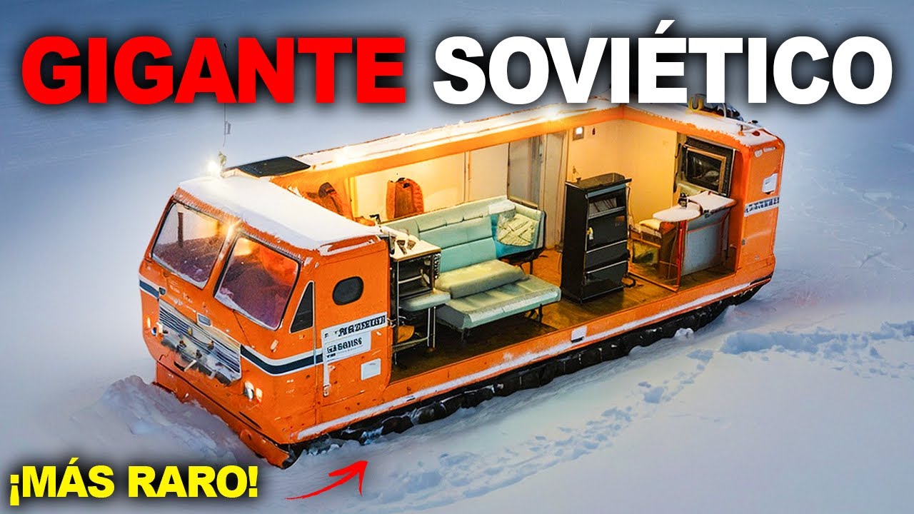 El GIGANTE Cami&oacute;n Sovi&eacute;tico Que Conquist&oacute; La Ant&aacute;rtida