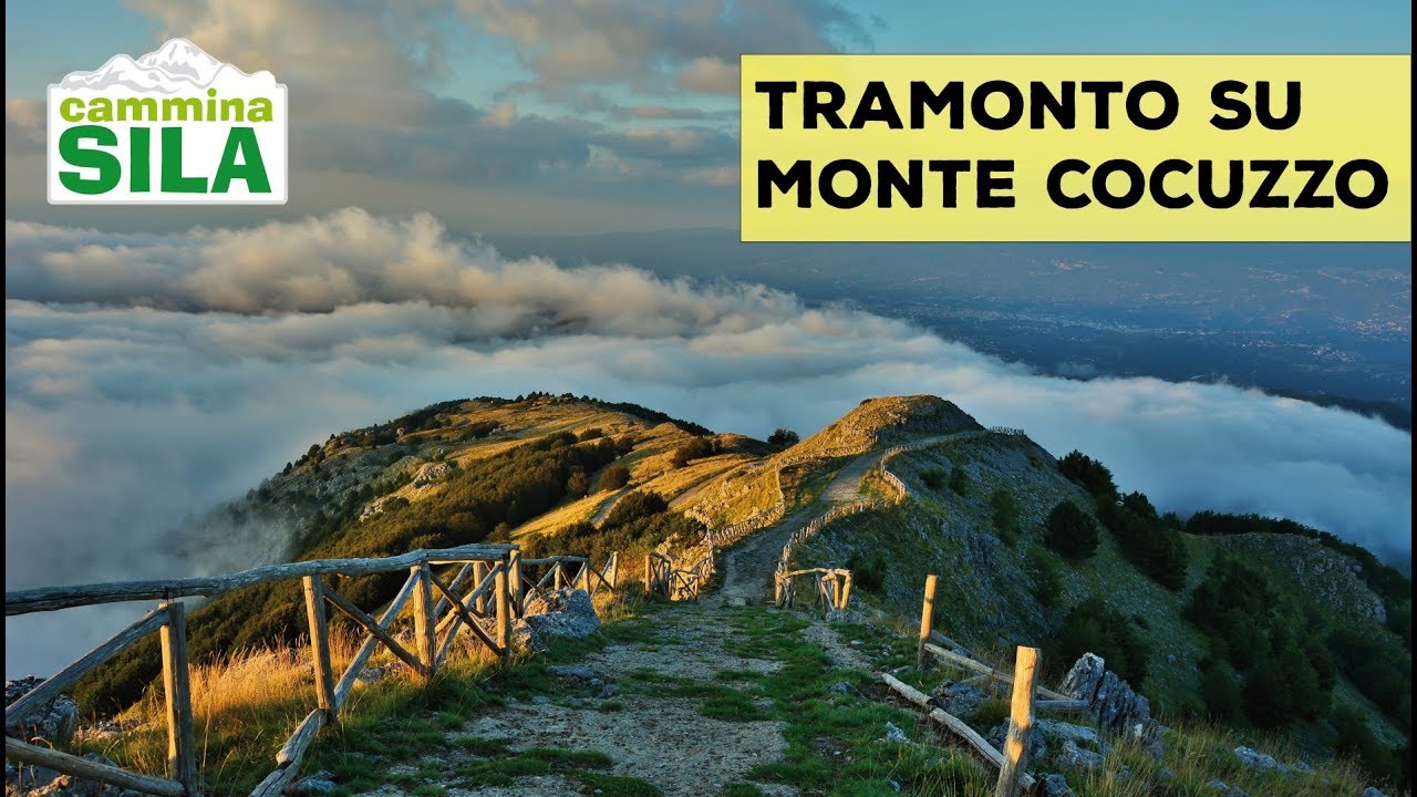 Tramonto su Monte Cocuzzo con Camminasila