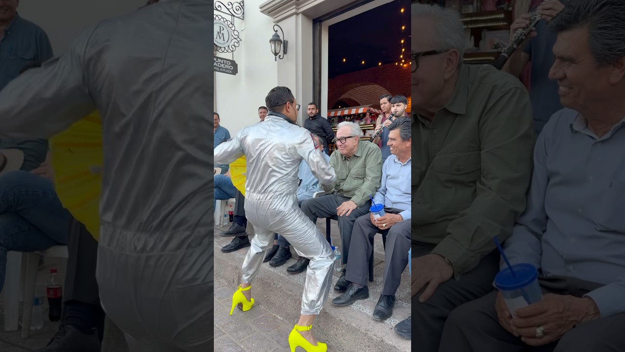 Le bailan al gobernador de Sinaloa